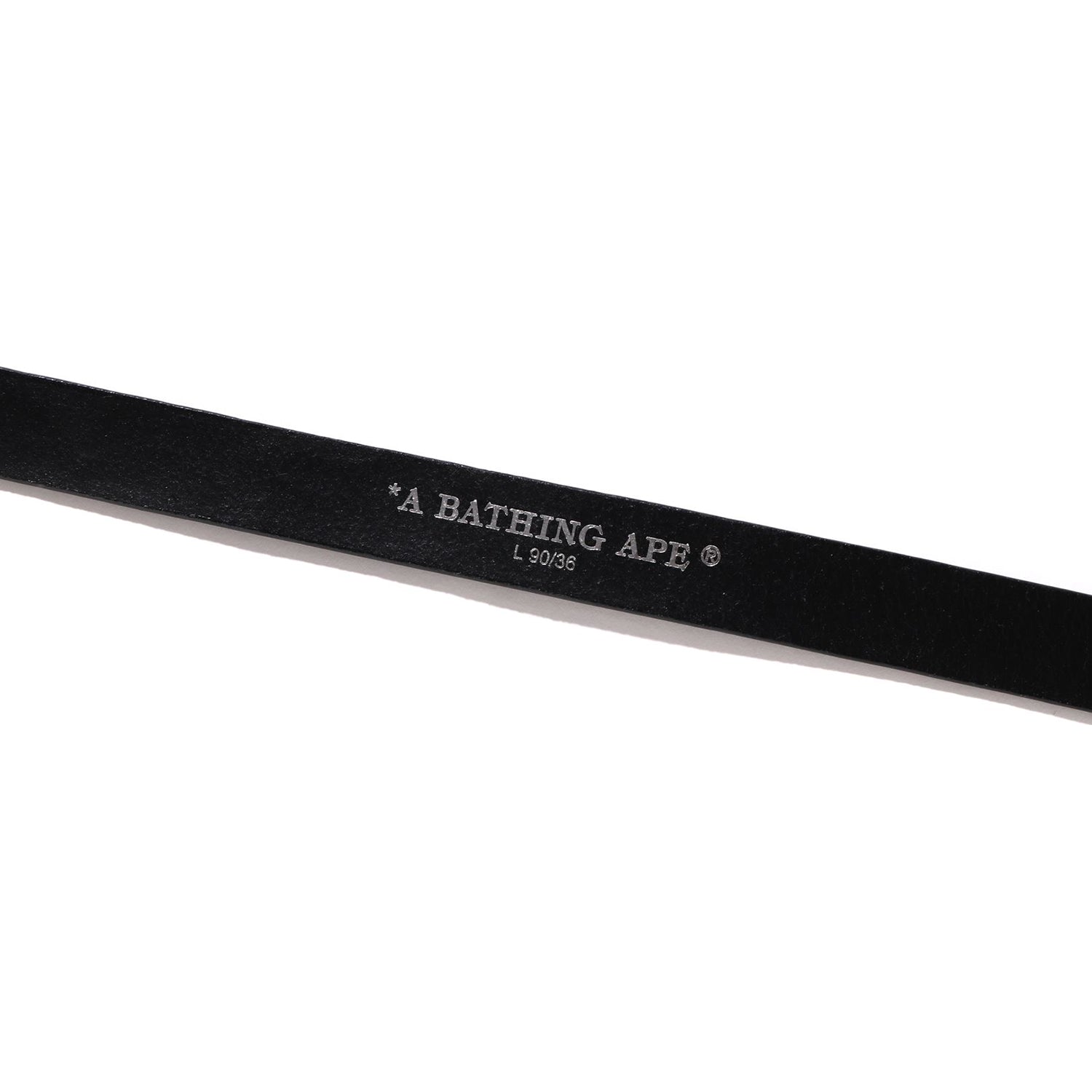 NEON CAMO NARROW LEATHER BELT MENS – us.bape.com