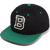 COLOR BLOCK SNAP BACK CAP