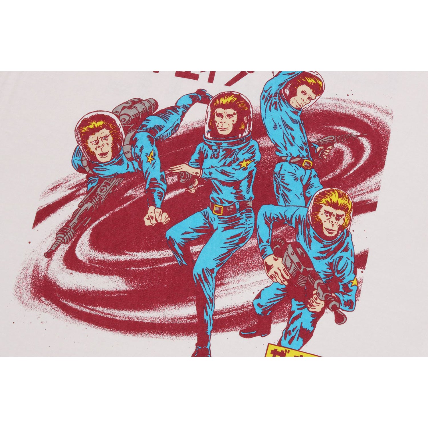 BAPE X SAINT MXXXXXX APE SQUADRON TEE MENS