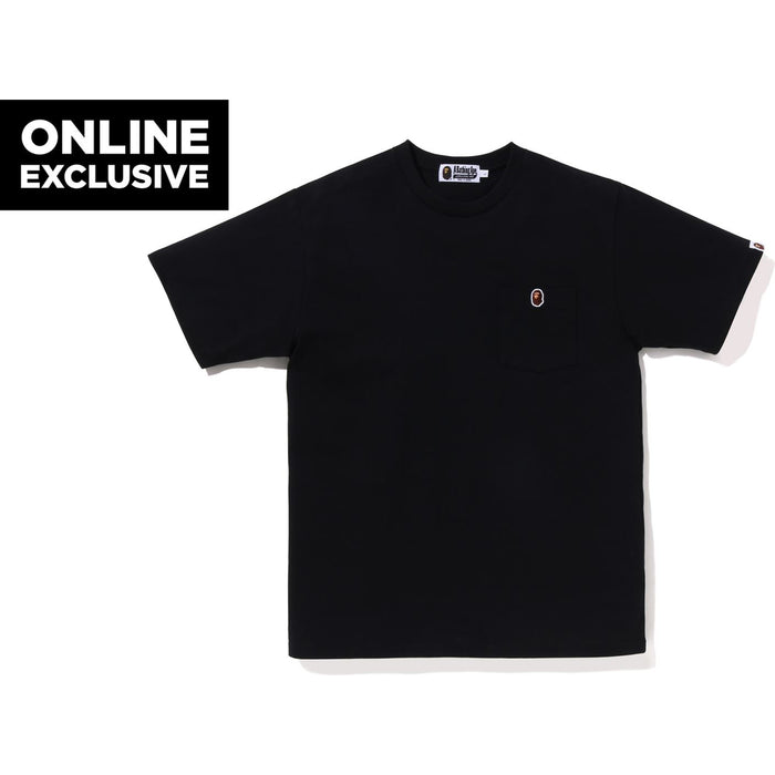 ONE POINT POCKET TEE BAPEC MENS