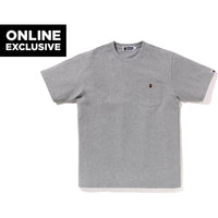 ONE POINT POCKET TEE BAPEC MENS