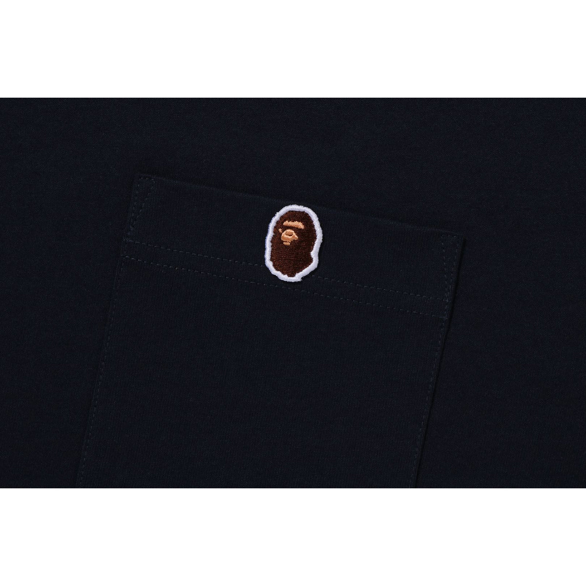 ONE POINT POCKET TEE BAPEC MENS