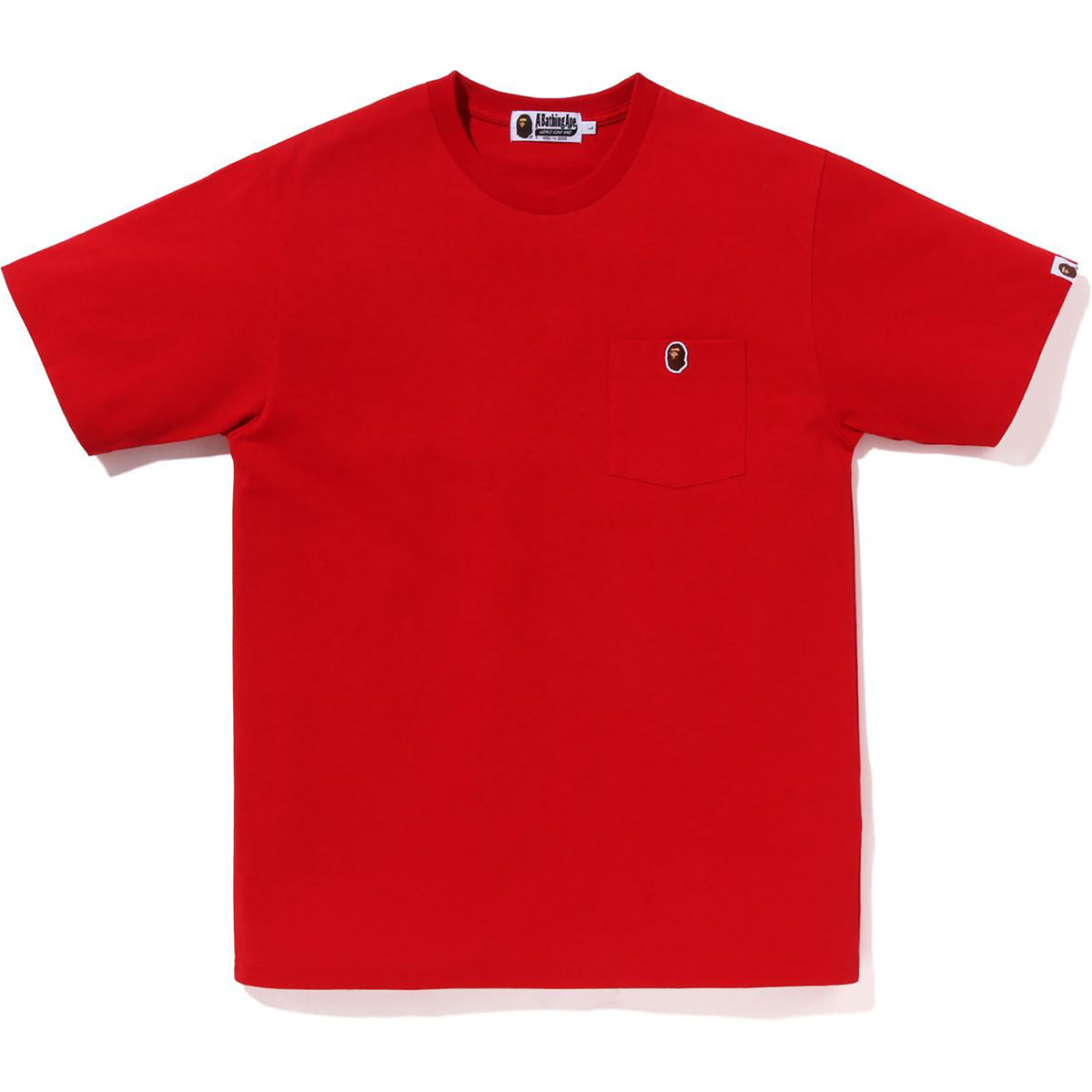 ONE POINT POCKET TEE BAPEC MENS