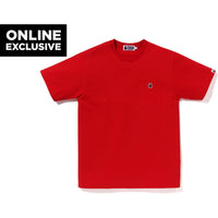 ONE POINT POCKET TEE BAPEC MENS