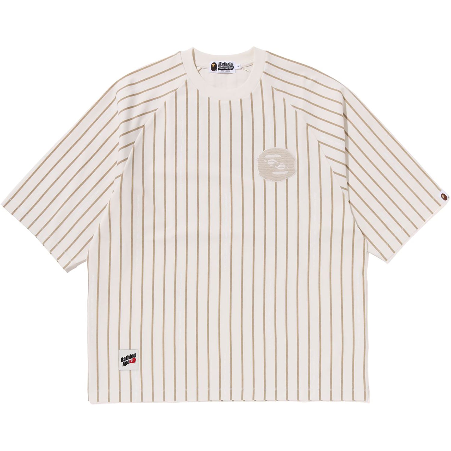 WORKER STRIPE RAGLAN SLEEVE TEE MENS – us.bape.com