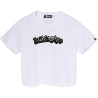 ABC CAMO BATHING APE MINI TEE LADIES