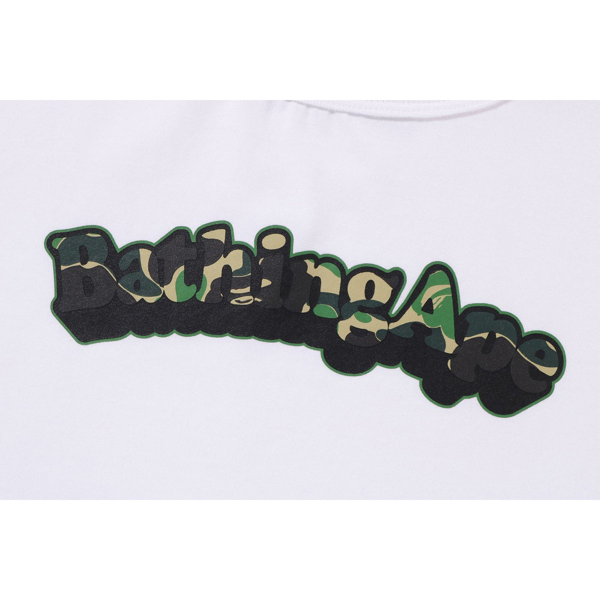 ABC CAMO BATHING APE MINI TEE LADIES