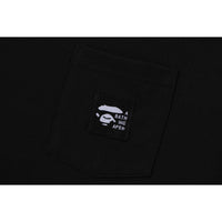 A BATHING APE LABEL POCKET TEE MENS