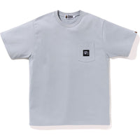 A BATHING APE LABEL POCKET TEE MENS