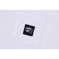 A BATHING APE LABEL POCKET TEE MENS