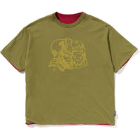 BAPE X SEAN WOTHERSPOON REVERSIBLE TEE MENS