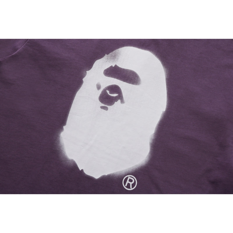 SPRAY APE HEAD GARMENT DYED RELAXED FIT TEE MENS