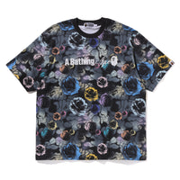 FLORAL CAMO LOGO RELAXED FIT TEE MENS