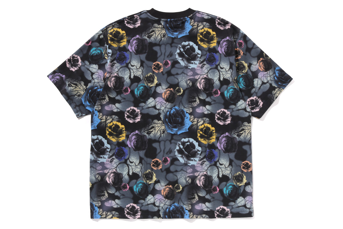 FLORAL CAMO LOGO RELAXED FIT TEE MENS