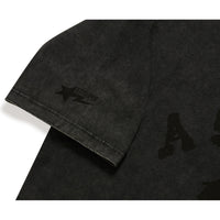 BAPE X KIDSUPER GARMENT DYE COLLEGE LOGO TEE MENS