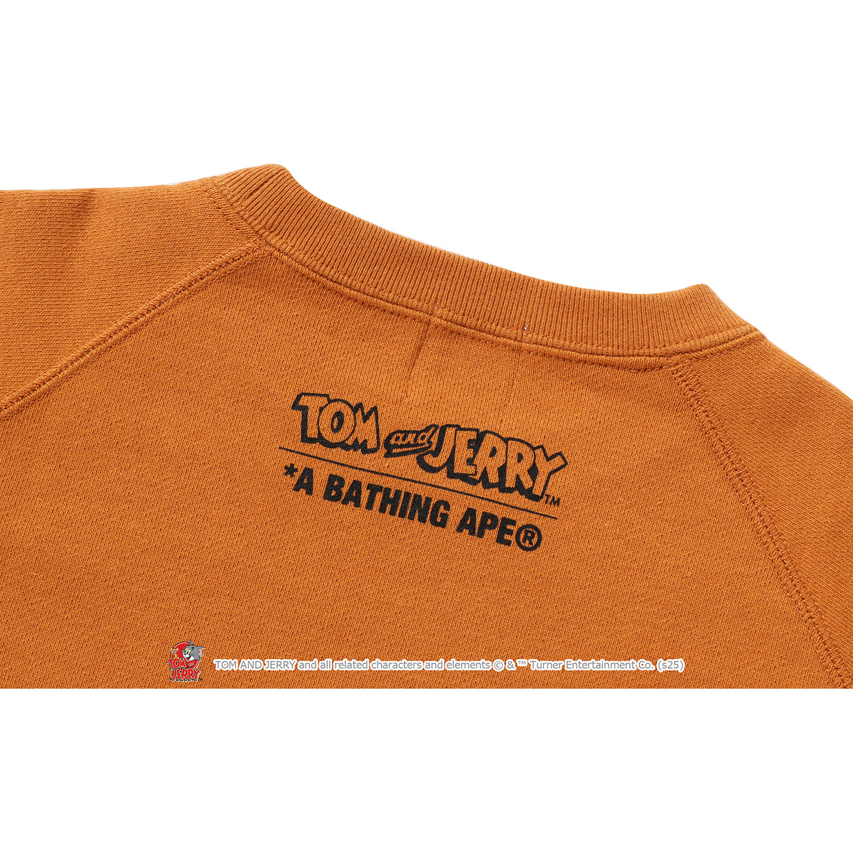 BAPE X TOM AND JERRY 85TH - RELAXED FIT SWEAT TEE KIDS