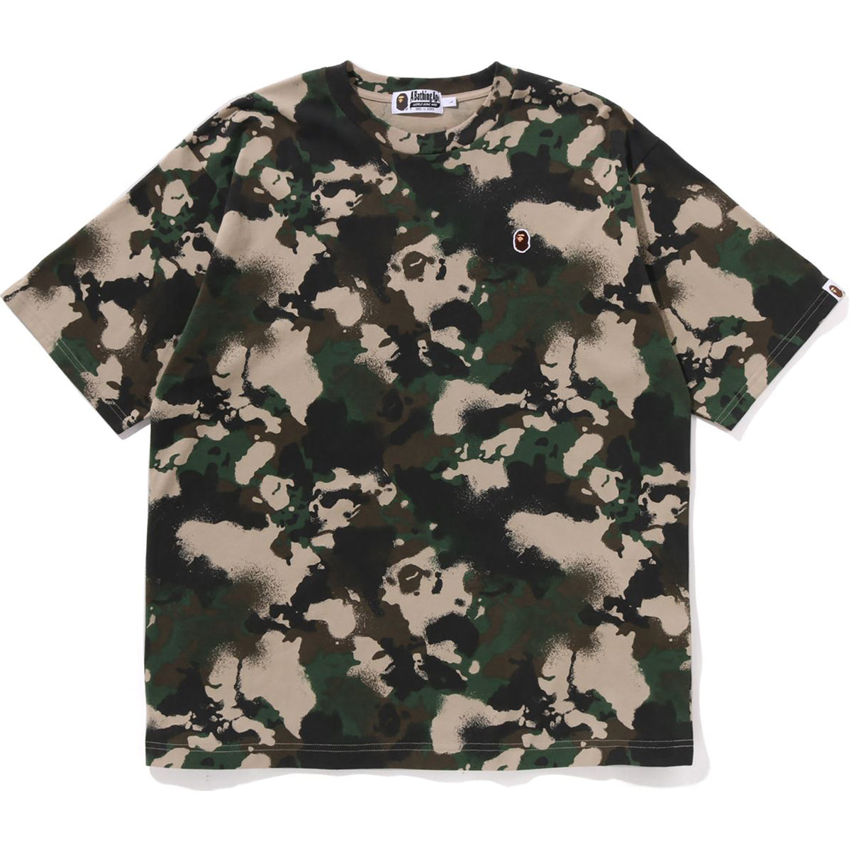 MAP CAMO APE HEAD ONE POINT TEE MENS