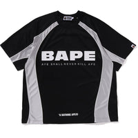 SOLID CAMO JACQUARD MULTILOGO RELAXED FIT FOOTBALL JERSEY MENS