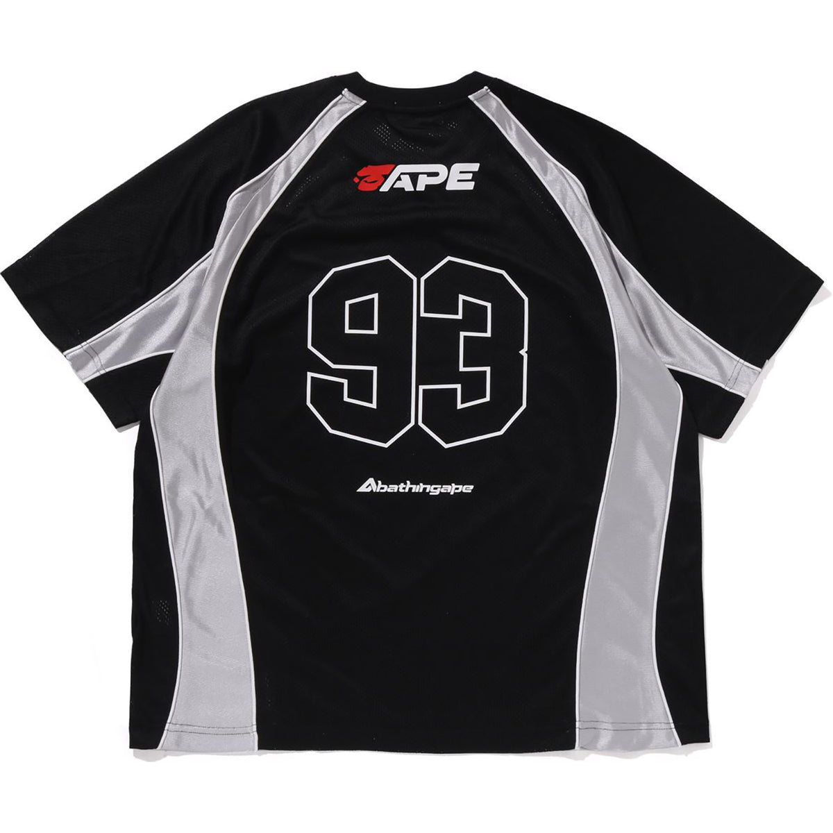 SOLID CAMO JACQUARD MULTILOGO RELAXED FIT FOOTBALL JERSEY MENS