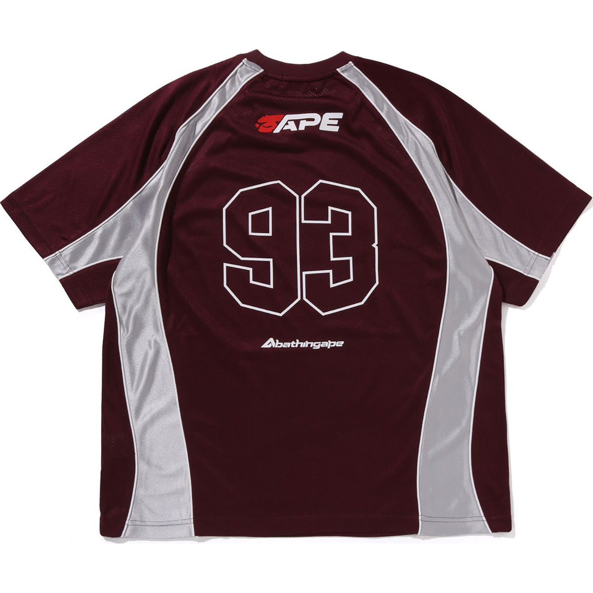 SOLID CAMO JACQUARD MULTILOGO RELAXED FIT FOOTBALL JERSEY MENS