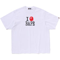 BAPE LOGO INSIDE OUT RELAXED FIT TEE MENS
