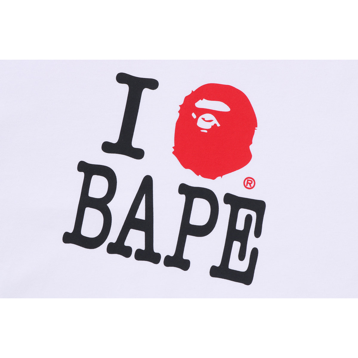 BAPE LOGO INSIDE OUT RELAXED FIT TEE MENS