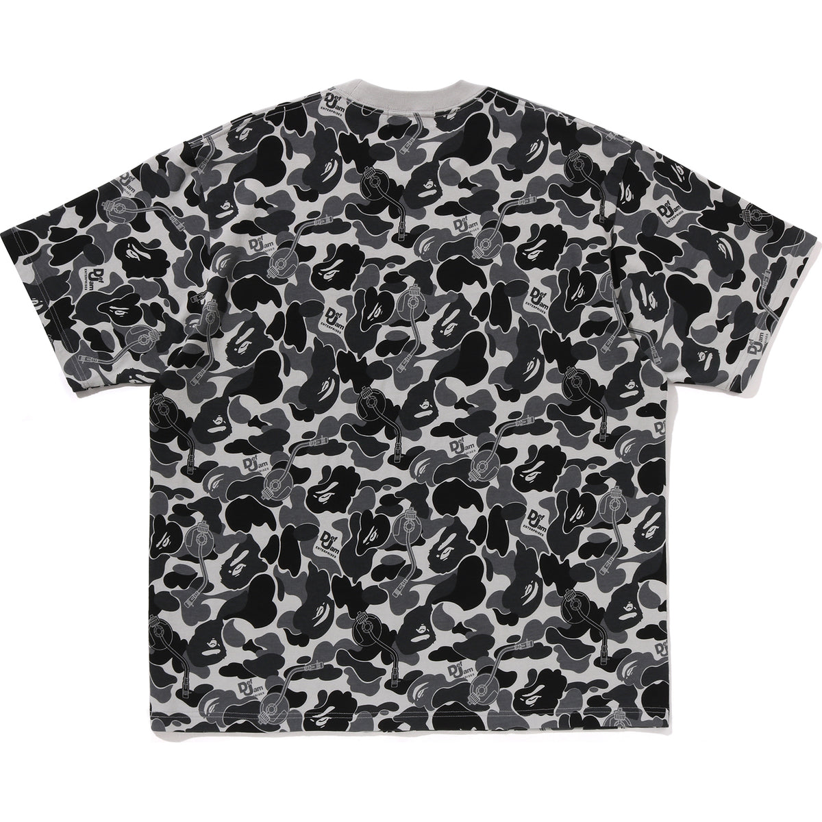 BAPE X DEF JAM CAMO RELAXED FIT TEE MENS