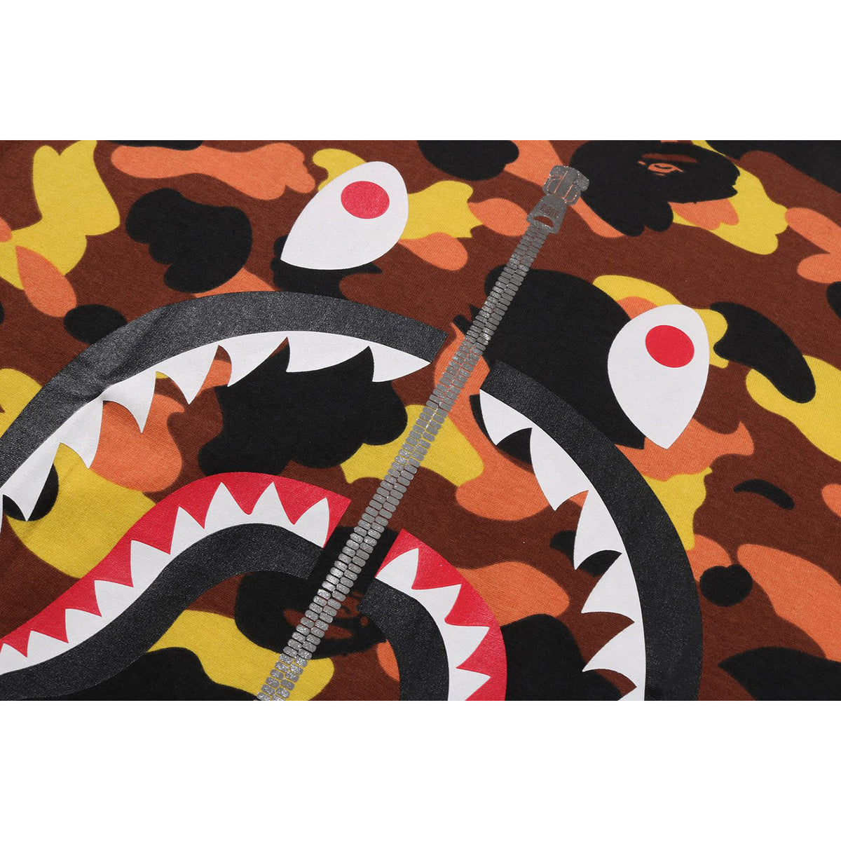 1ST CAMO SHARK TEE KIDS