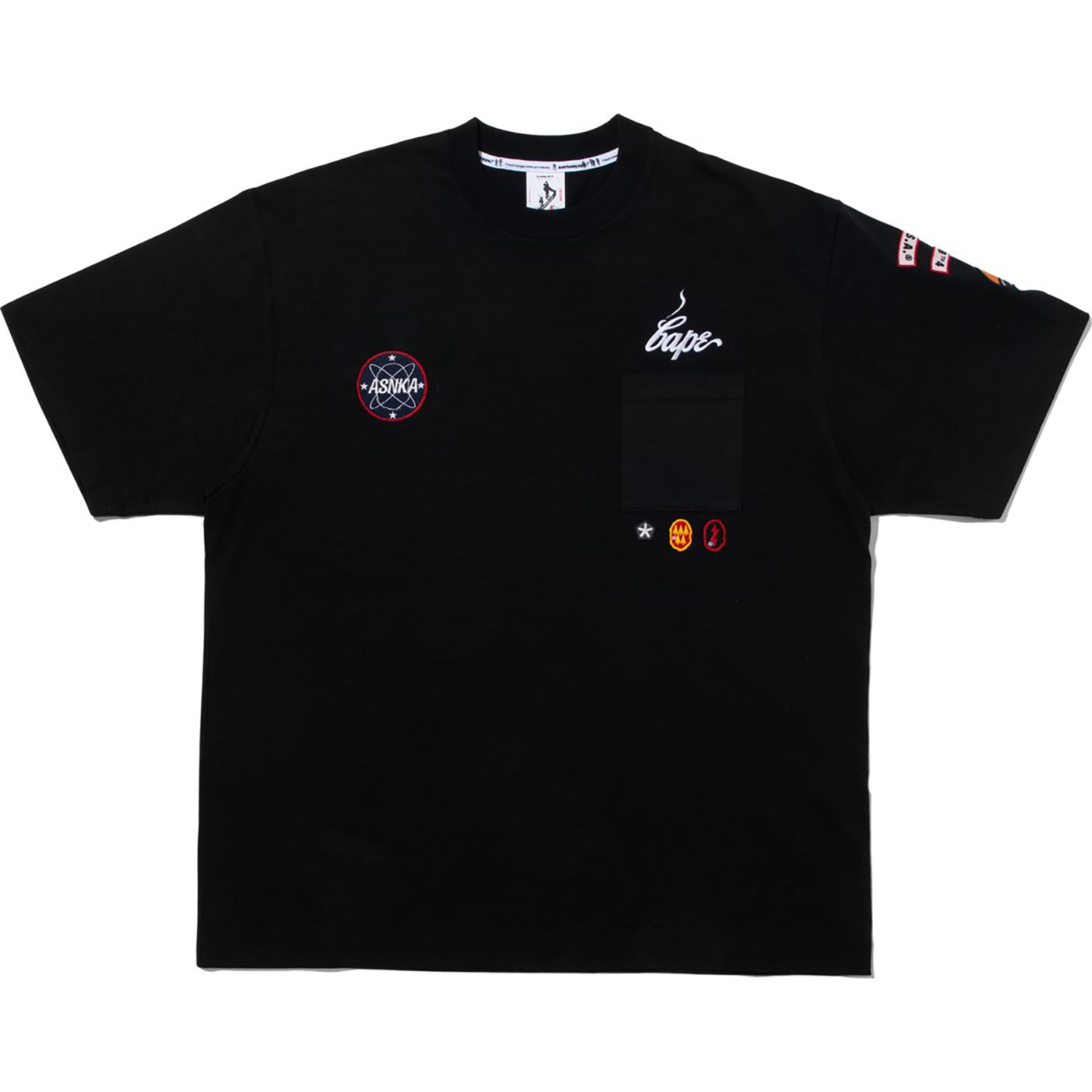 BAPE By KAZUKI KURAISHI Multi Patch Military Tee | BAPE USA