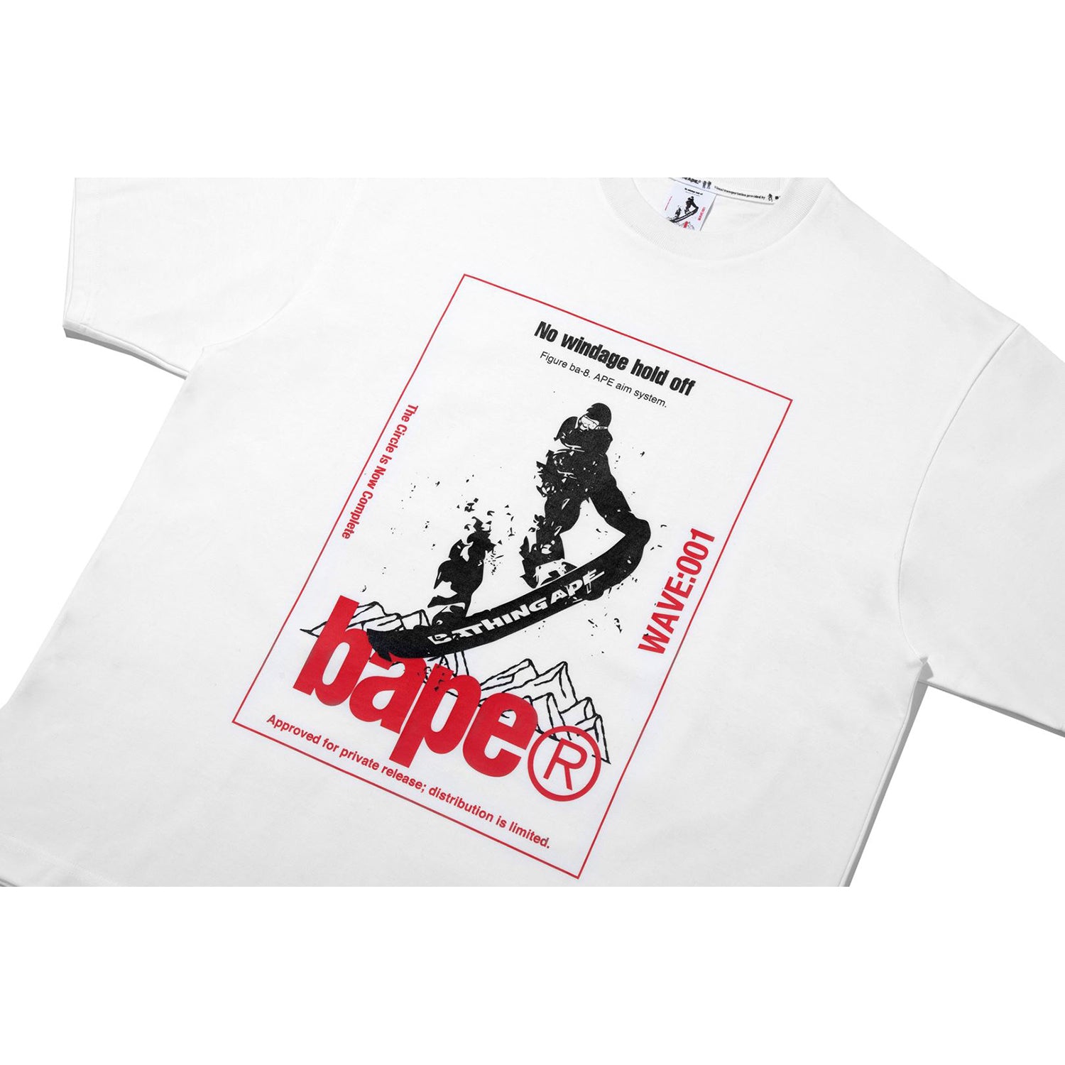 BAPE BY KAZUKI KURAISHI Skate Relaxed Fit Tee | Authentic BAPE USA
