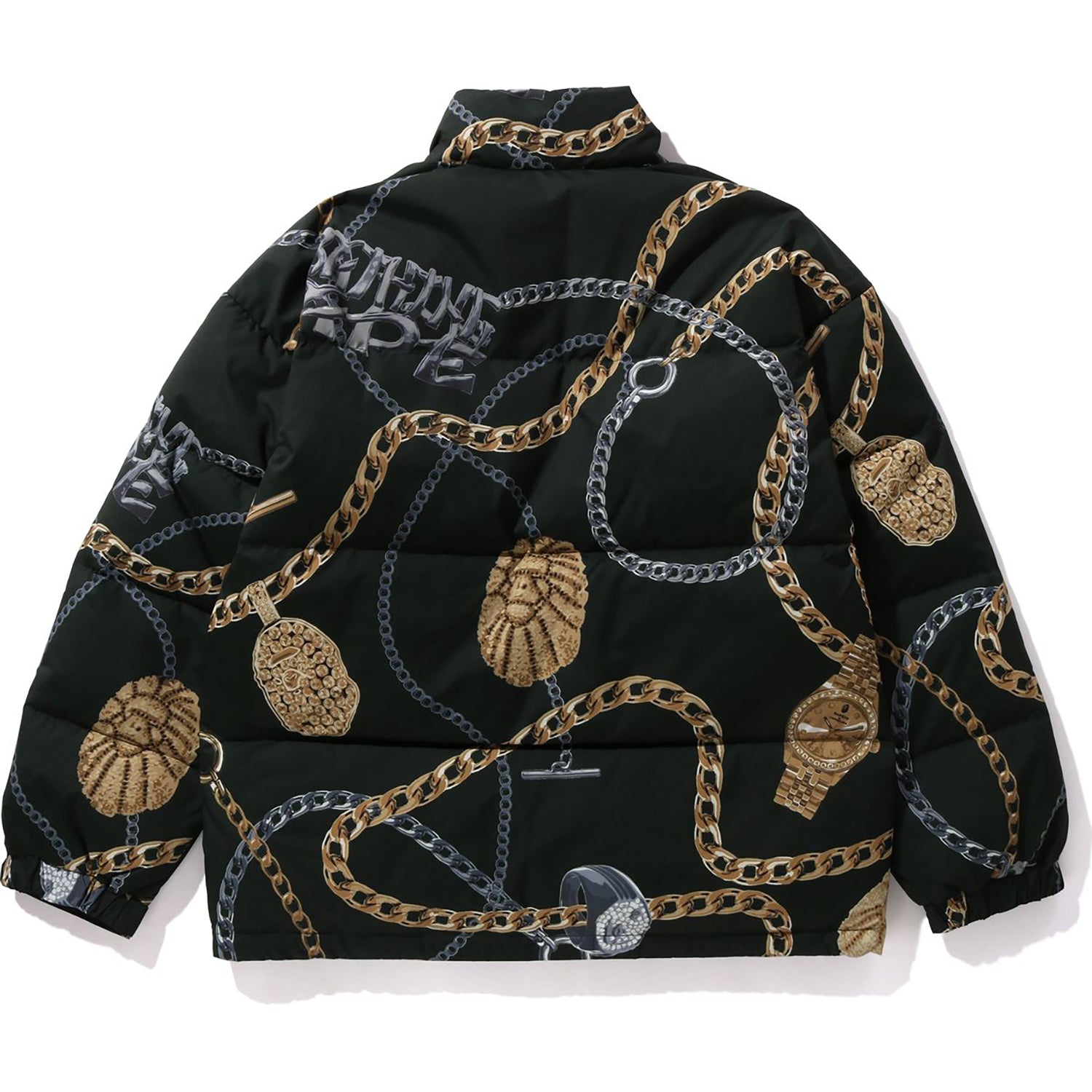 BAPE JEWELS DOWN JACKET RELAXED FIT MENS – us.bape.com