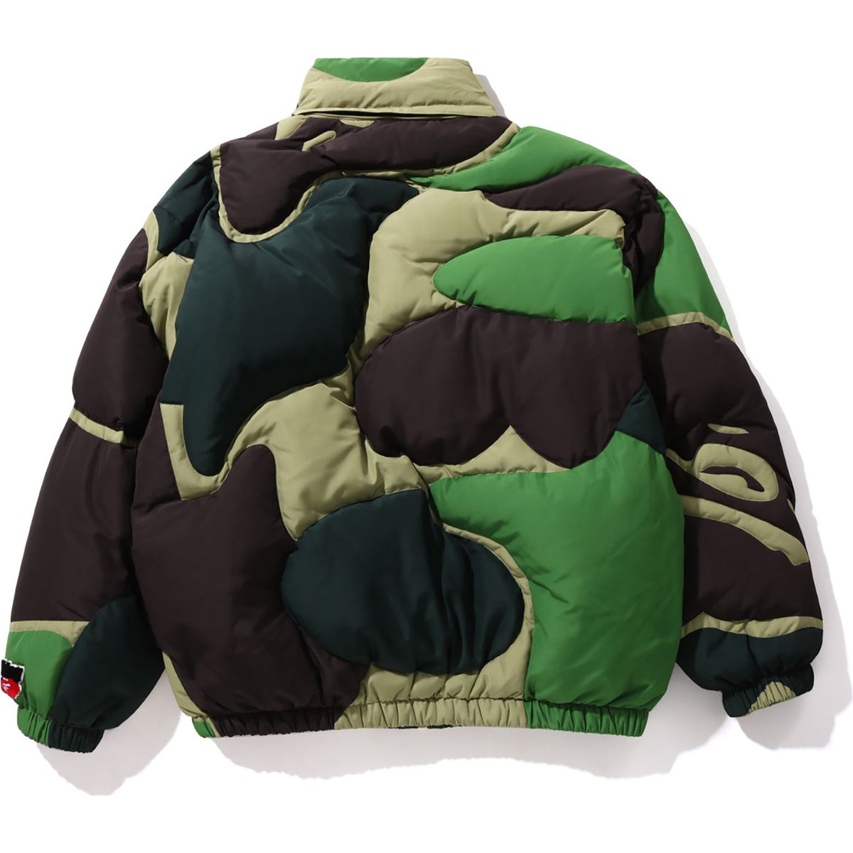 MEGA ABC CAMO DETACHABLE HOODIE PUFFER DOWN JACKET MENS