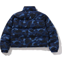 COLOR CAMO REVERSIBLE DOWN JACKET LADIES