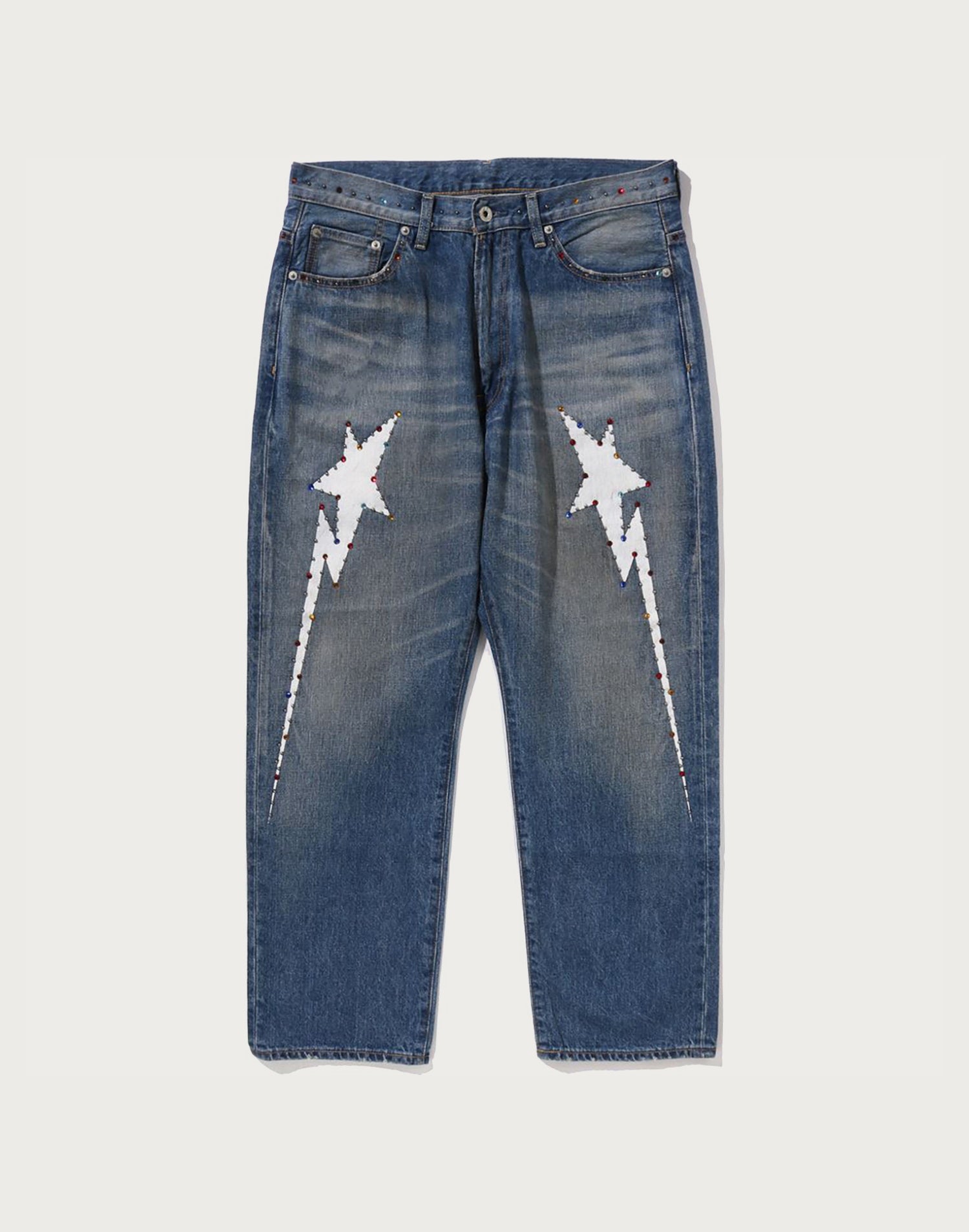 BAPE Mens Color Stone 13oz Denim Pants Jeans FW 2025 – us.bape.com