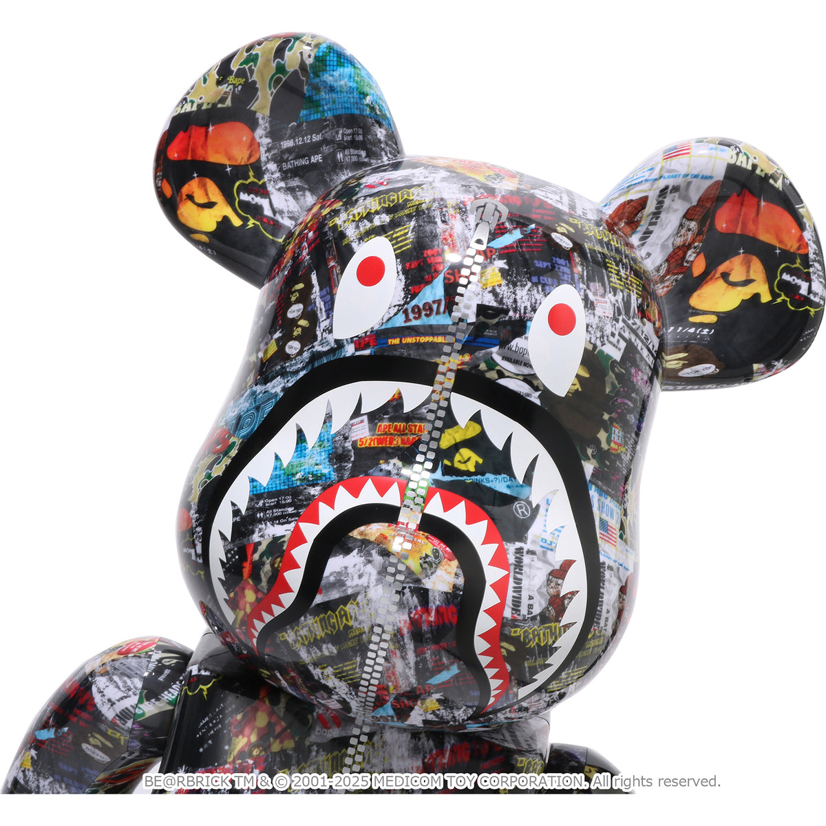 LEGACY CAMO SHARK BE@RBRICK 1000%