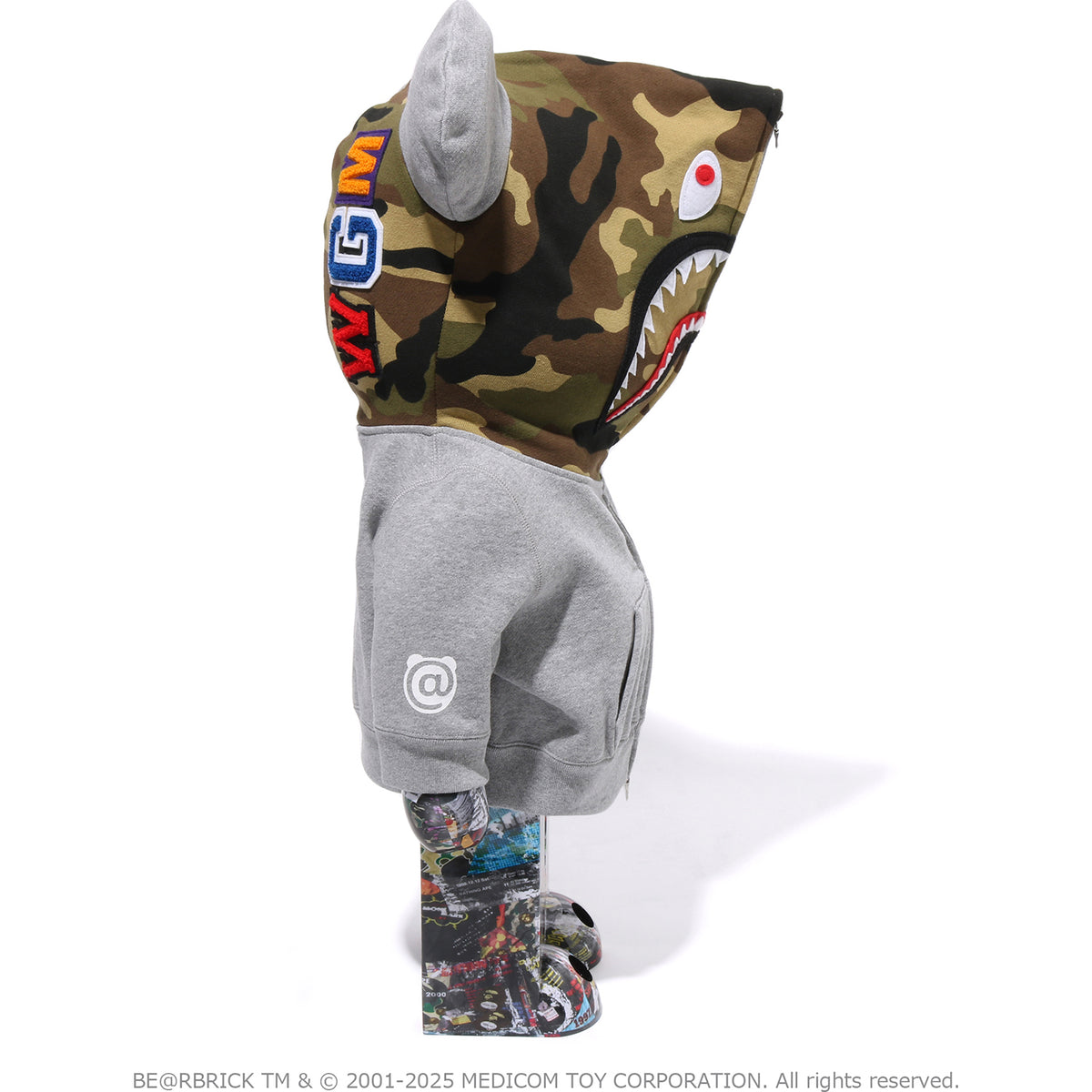 LEGACY CAMO SHARK BE@RBRICK 1000%