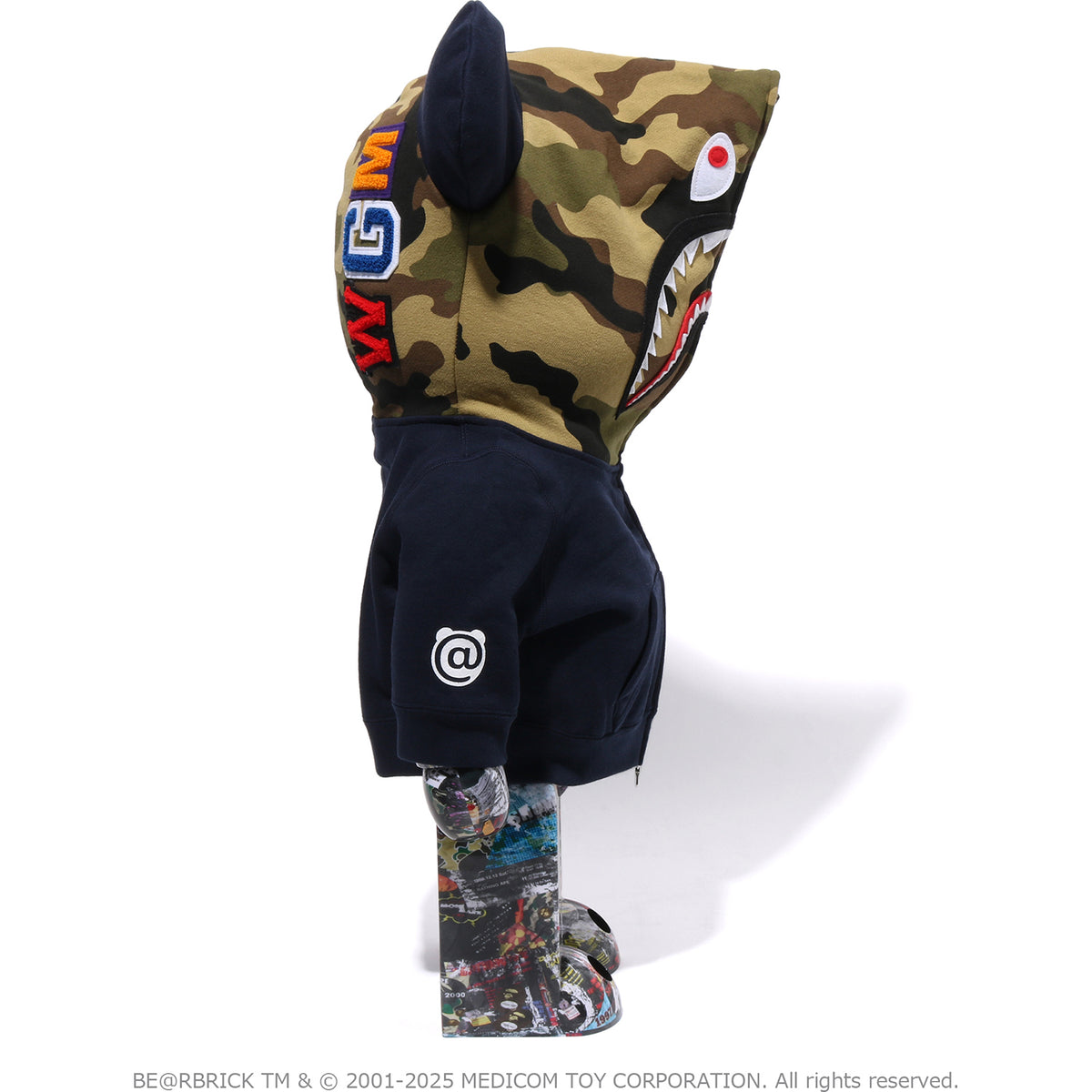 LEGACY CAMO SHARK BE@RBRICK 1000%