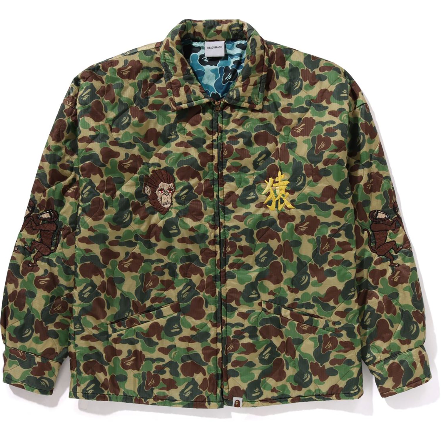 BAPE X READYMADE ABC CAMO VIETNAM JACKET MENS – us 