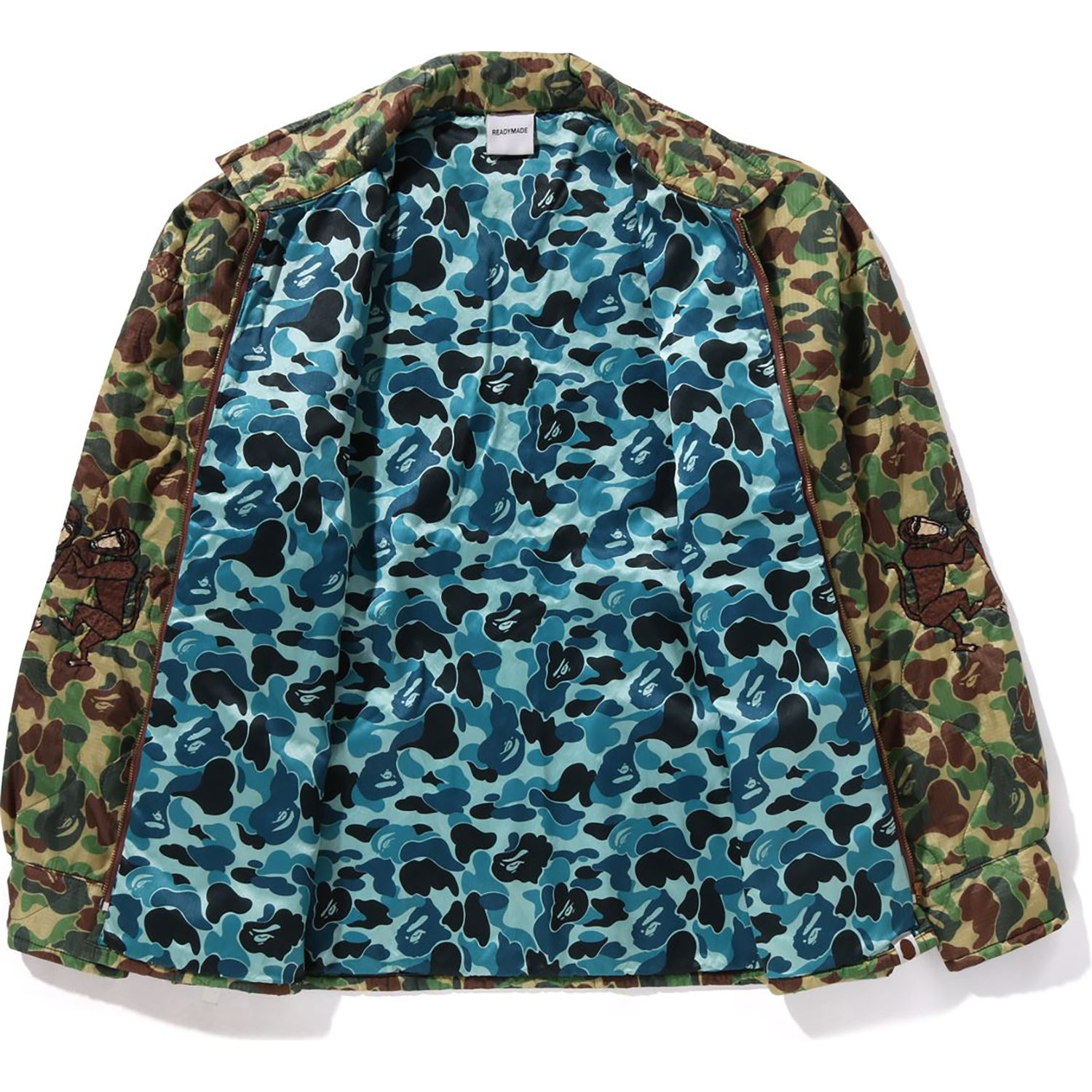 BAPE X READYMADE ABC CAMO VIETNAM JACKET MENS – us 