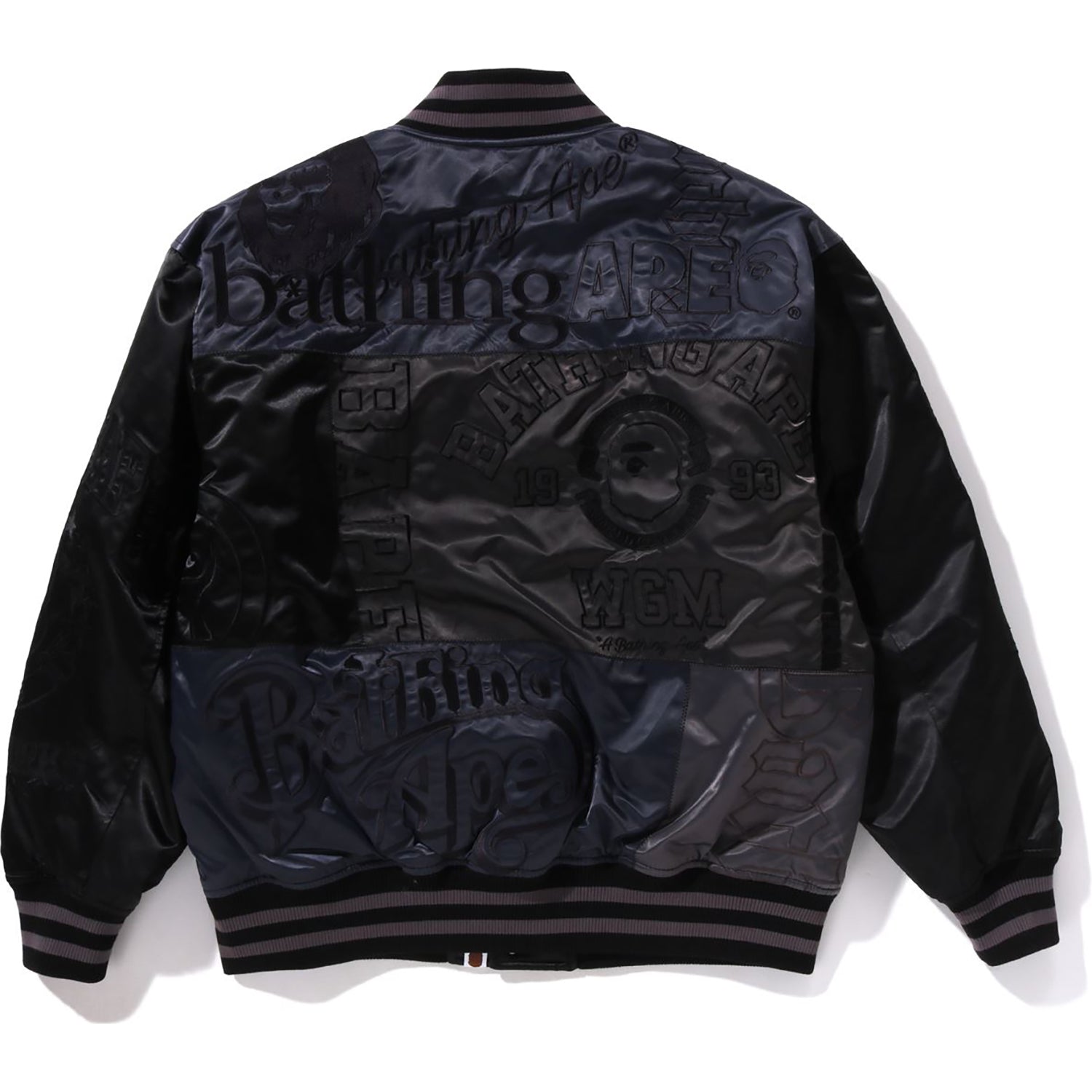 PATCHWORK VARSITY JACKET MENS – us.bape.com