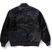 PATCHWORK VARSITY JACKET MENS