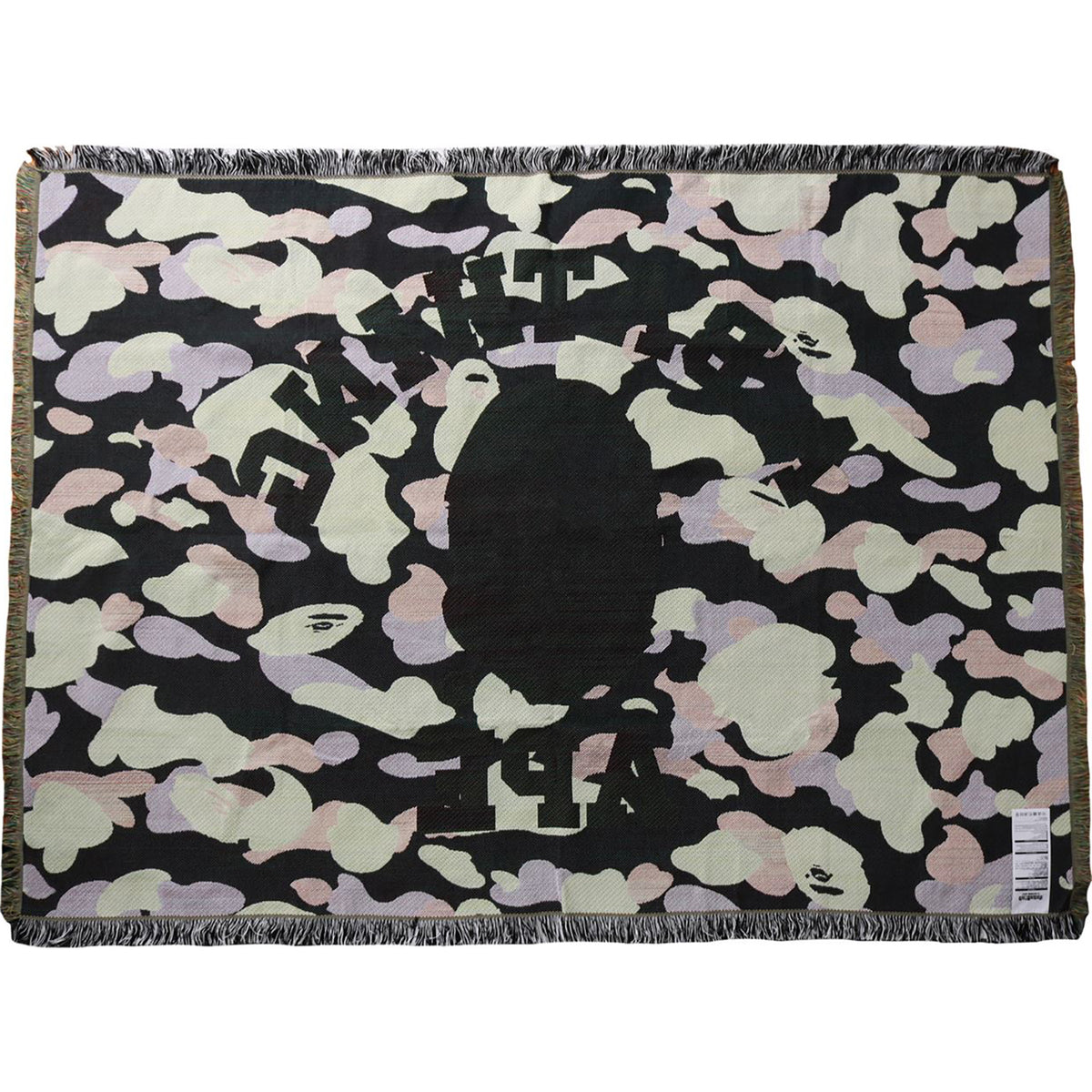 1ST CAMO JACQUARD BLANKET