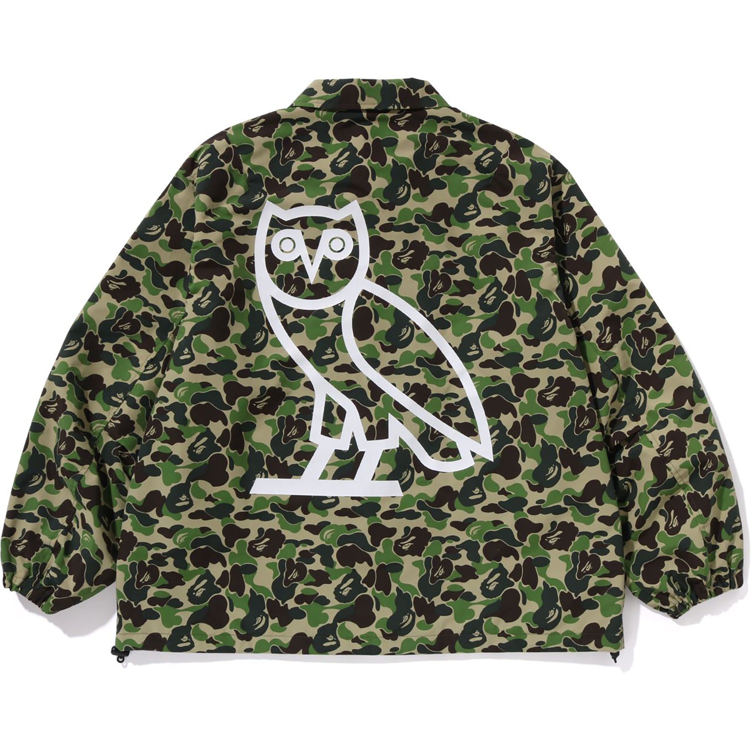 BAPE X OVO ABC CAMO COACH JACKET MENS us.bape