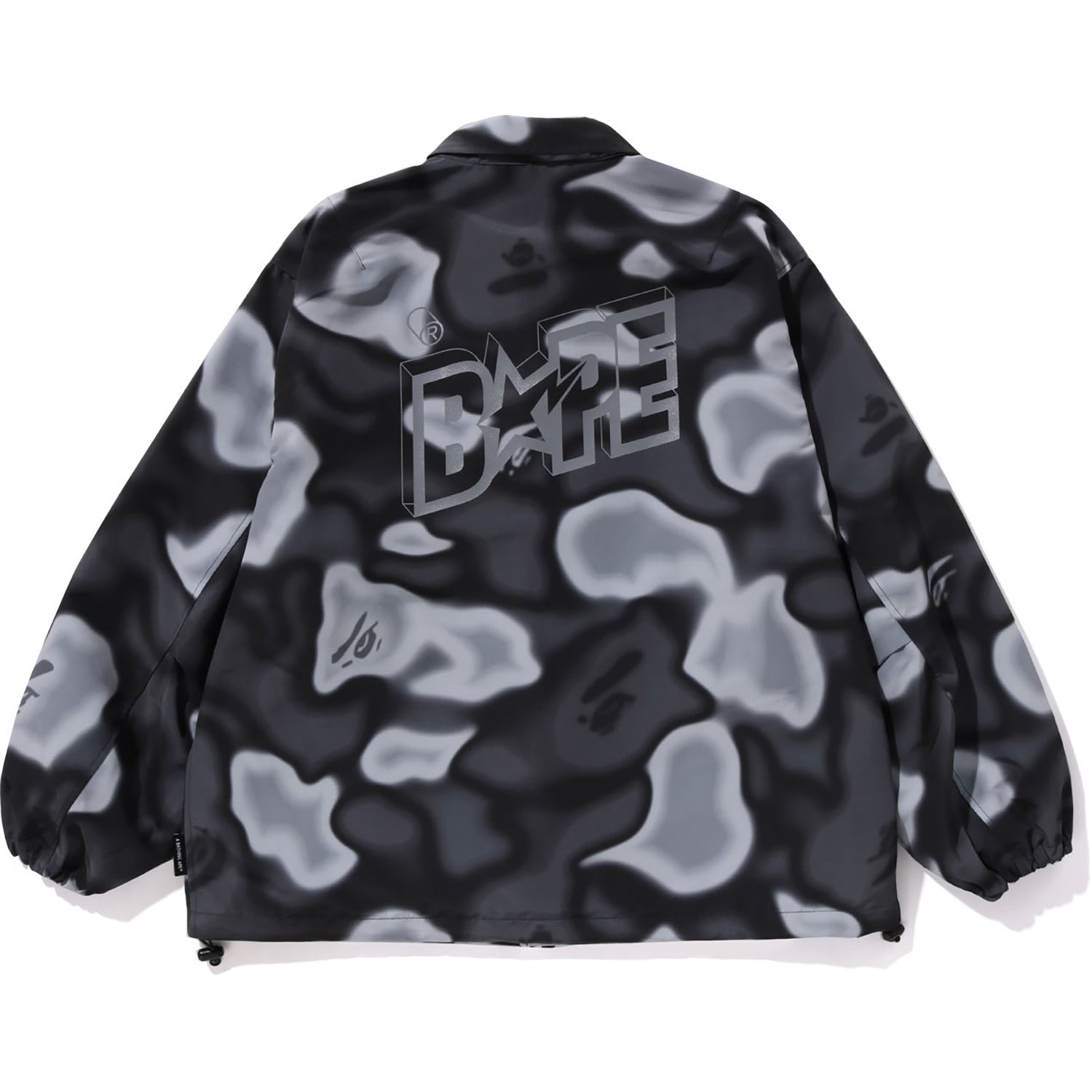 LIQUID CAMO BAPE STA COACH JACKET RELAXED FIT MENS