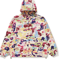 BAPE X KIDSUPER CAMO LIGHTWEIGHT JACKET MENS