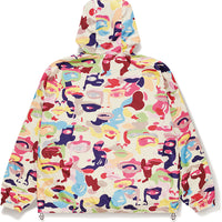 BAPE X KIDSUPER CAMO LIGHTWEIGHT JACKET MENS