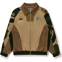 BAPE X KIDSUPER PATCHWORK TRACK JACKET MENS