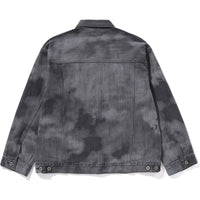 HIGH TONE BLEACH DENIM JACKET MENS