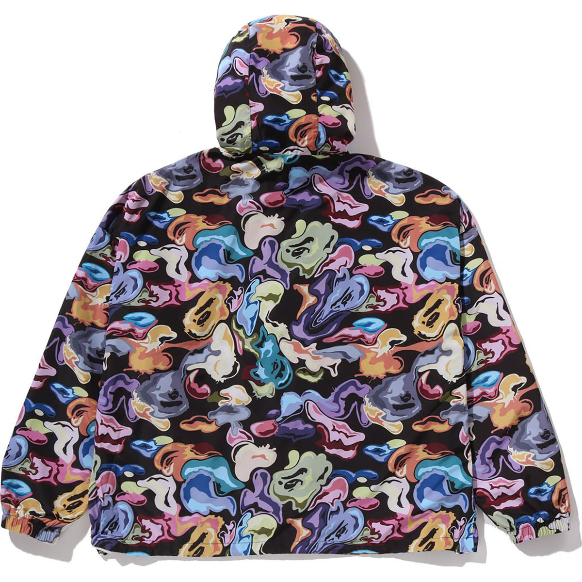 ART CAMO HOODED JACKET MENS