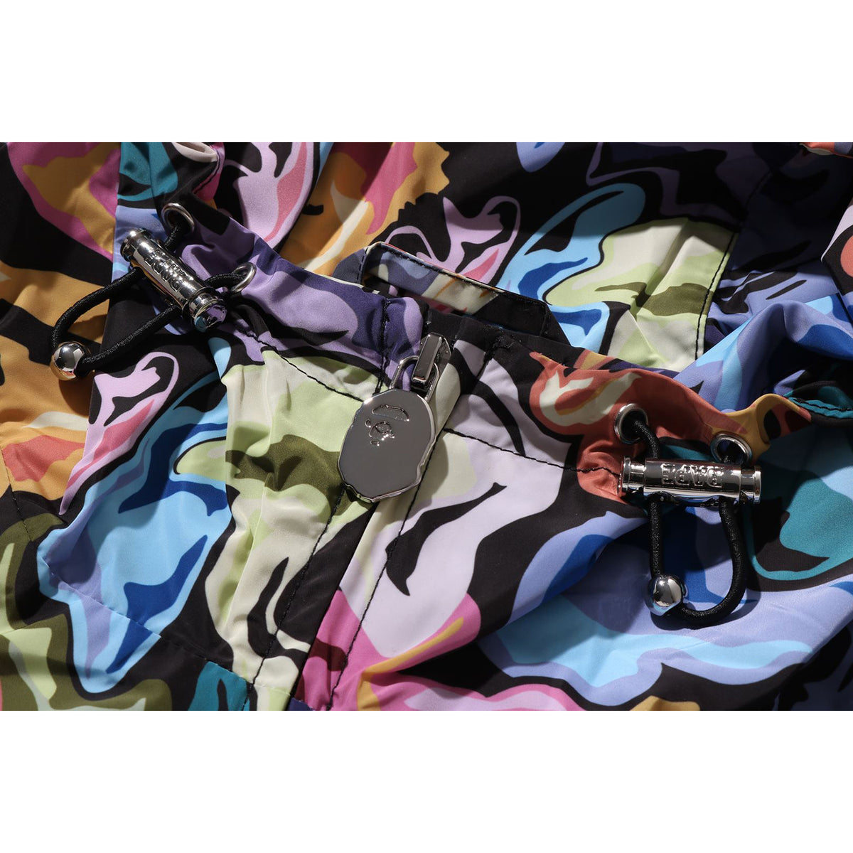 ART CAMO HOODED JACKET MENS